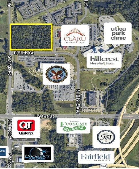 Primary Photo Of NEC 88th and Mingo Rd, Tulsa Land For Sale