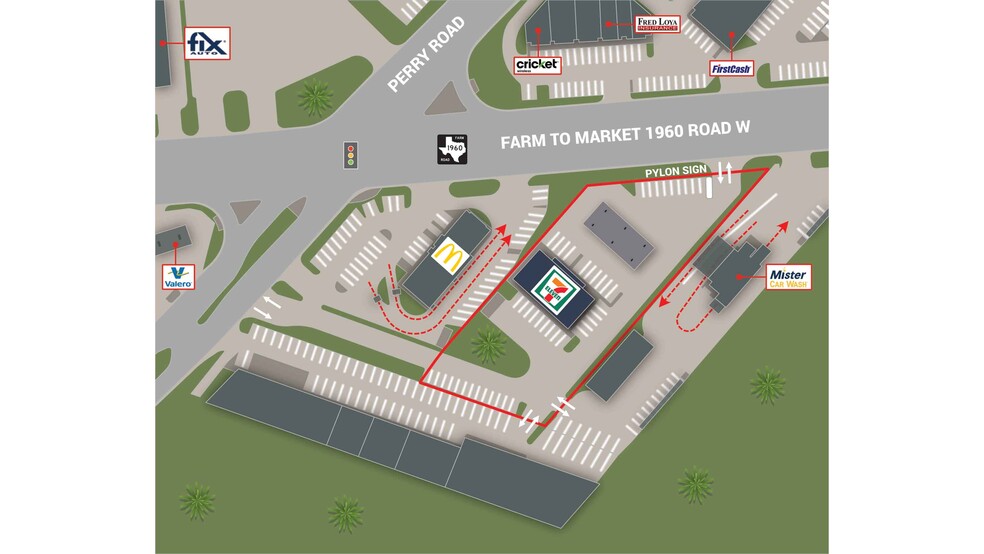 More Photos Of 9275 FM 1960 Rd W, Houston Service Station For Sale