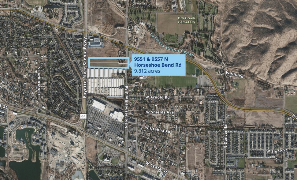 9551 Horseshoe Bend rd, Boise, ID 83714 Land For Sale