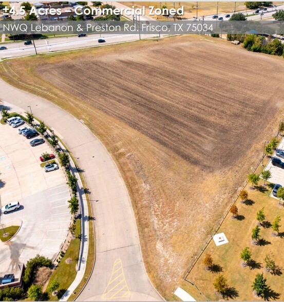 Primary Photo Of NWQ Lebanon & Preston Rd Rd, Frisco Land For Lease