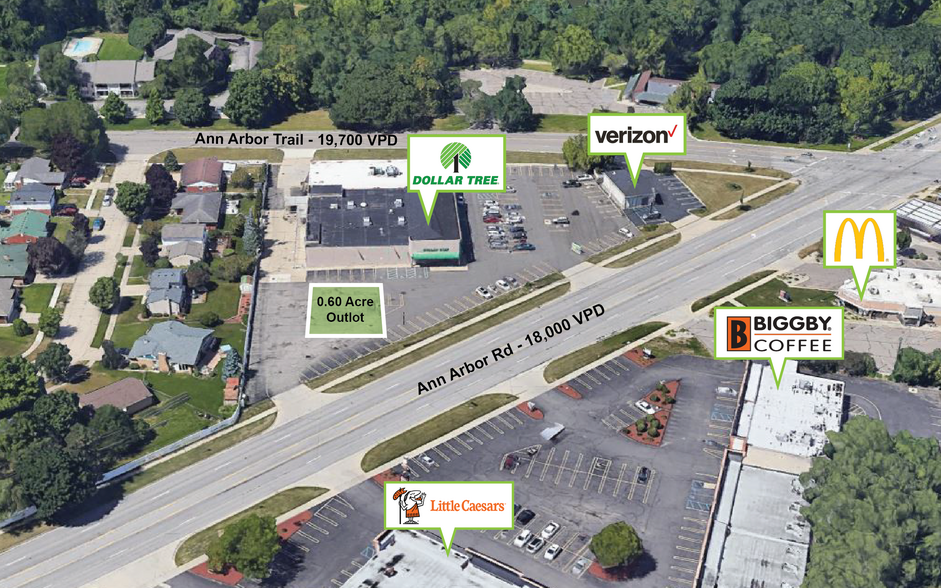 Primary Photo Of 38000 Ann Arbor Rd, Livonia Freestanding For Lease