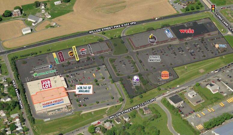 Primary Photo Of 2600 Willow Street Pike N, Willow Street Freestanding For Lease