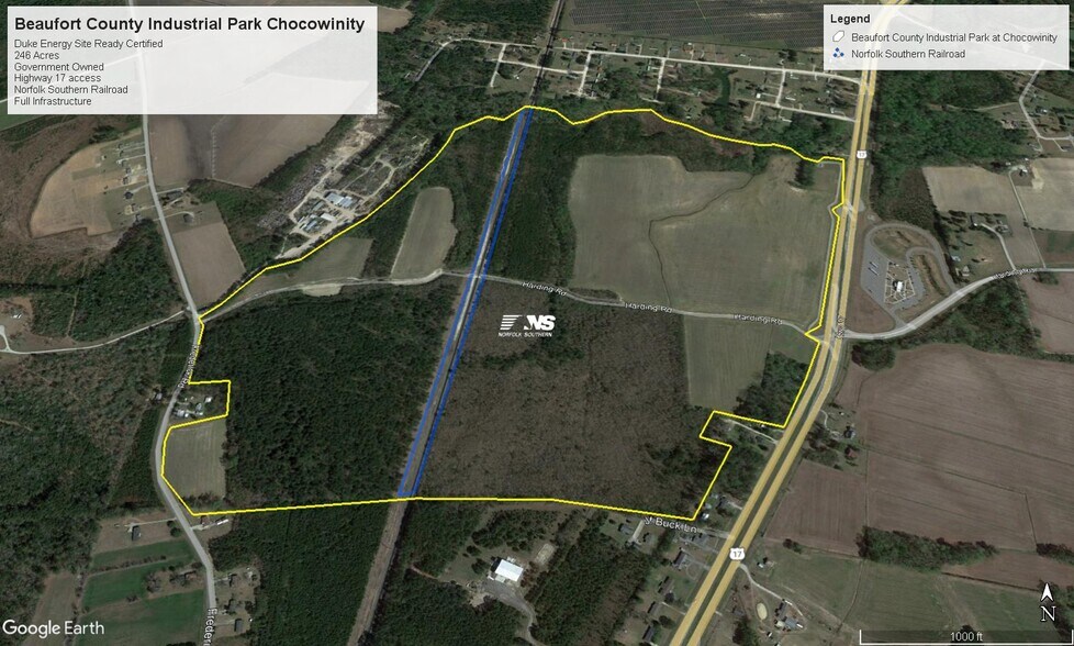 More Photos Of 5372 US 17 Hwy, Chocowinity Land For Sale