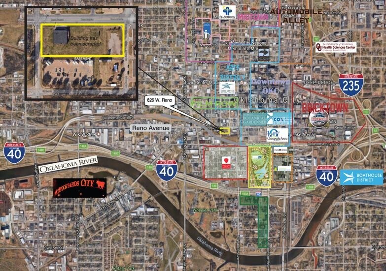 More Photos Of 626 W Reno Ave, Oklahoma City Land For Sale