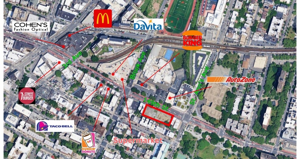 Primary Photo Of 524-536 E 149th St, Bronx Land For Sale