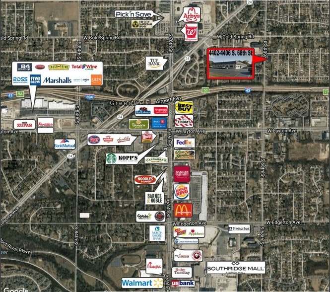 More Photos Of 4402-4406 S 68th St, Greenfield Office For Sale