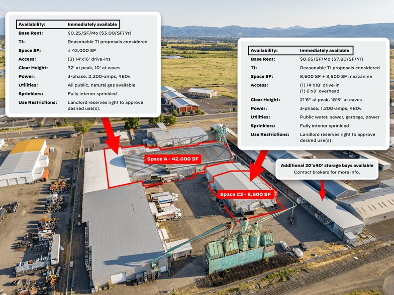 More Photos Of 1385 Antelope Rd, White City Manufacturing For Lease