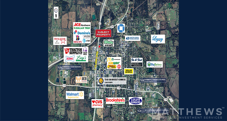More Photos Of 1311 TX-24, Commerce Freestanding For Lease