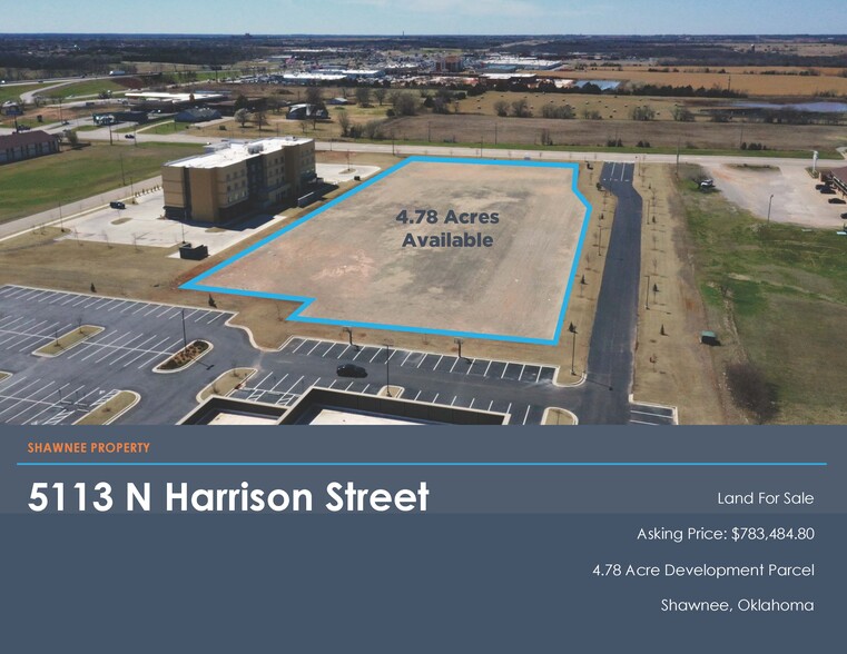 Primary Photo Of N Harrison St, Shawnee Land For Sale