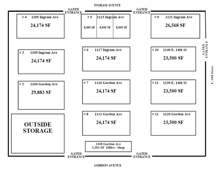 More Photos Of 1120 Gordon Ave, Richmond Warehouse For Lease