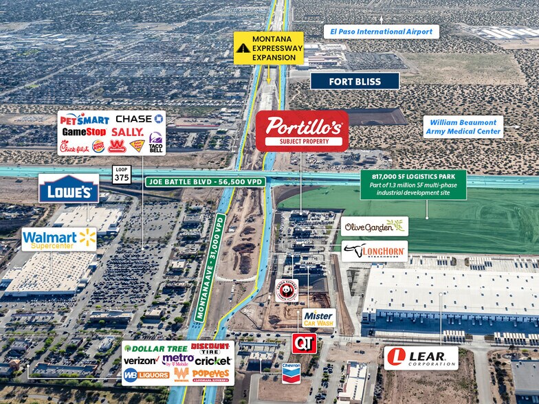 More Photos Of 12221 Montana Ave, El Paso Restaurant For Sale