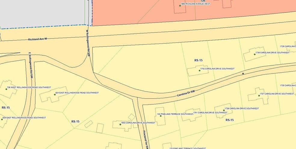 More Photos Of 1748 Carolina Drive, Aiken Land For Sale