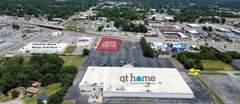 More Photos Of 1401 Memorial Pkwy NW, Huntsville Land For Sale