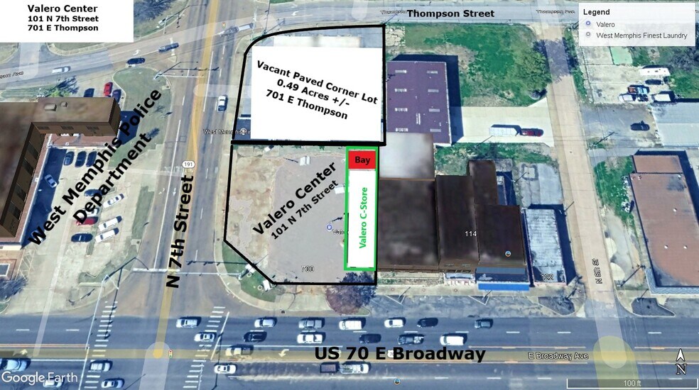 More Photos Of 101 7th st, West Memphis General Retail For Sale
