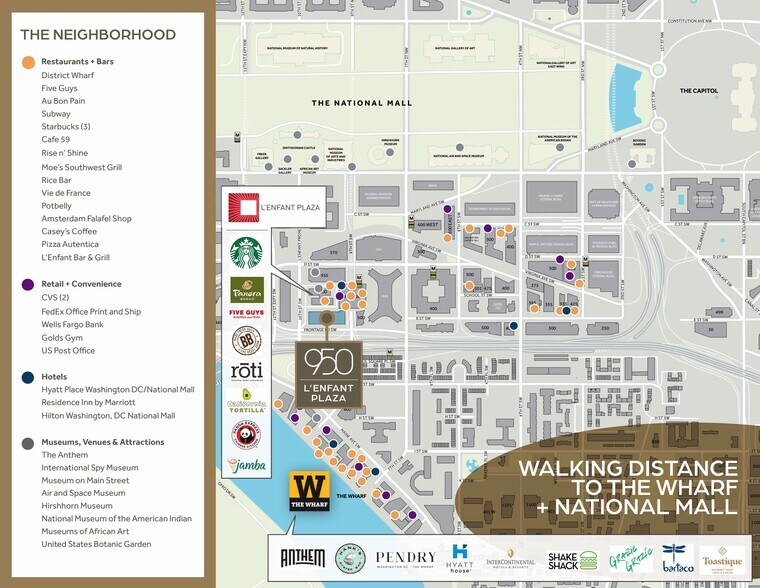 More Photos Of 950 L'Enfant Plz SW, Washington Office For Lease