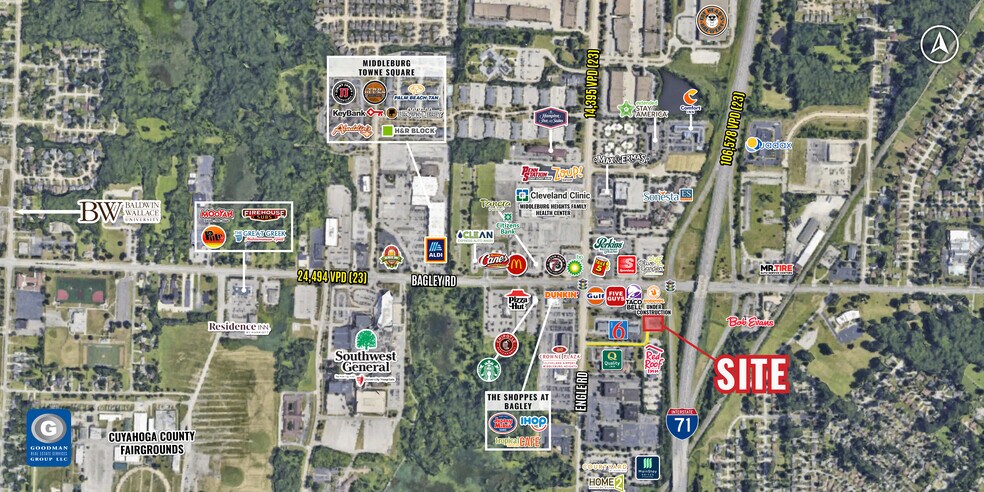 More Photos Of 17505 Bagley Rd, Middleburg Heights Land For Sale