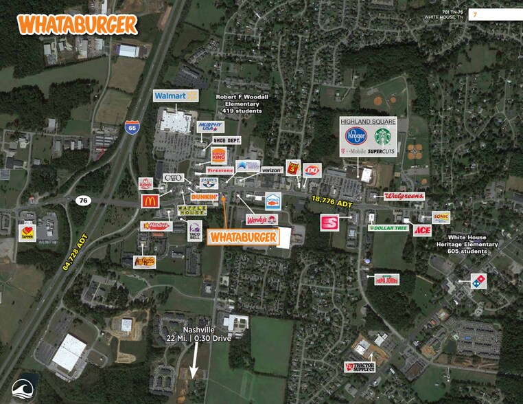 More Photos Of 701 Highway 76, White House Fast Food For Sale