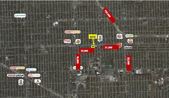 More Photos Of 13018 Fenkell St, Detroit Freestanding For Lease