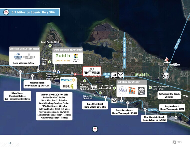 More Photos Of 227 Dune Lakes Blvd, Santa Rosa Beach Freestanding For Sale