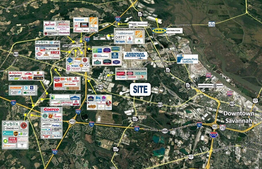 More Photos Of 1370 US Highway 80 E, Pooler Light Manufacturing For Lease