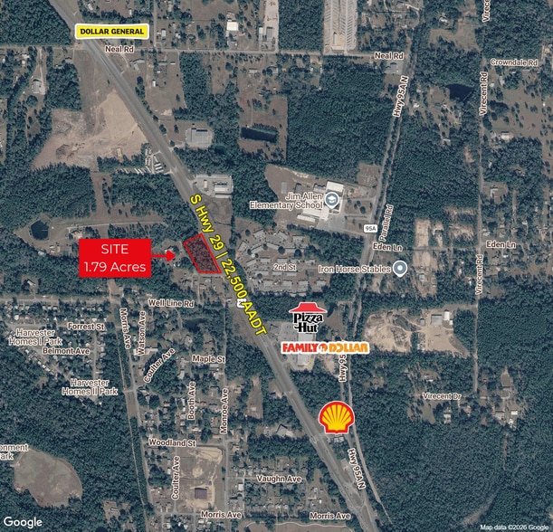Primary Photo Of 100 Harvest Hill Dr, Cantonment Land For Sale