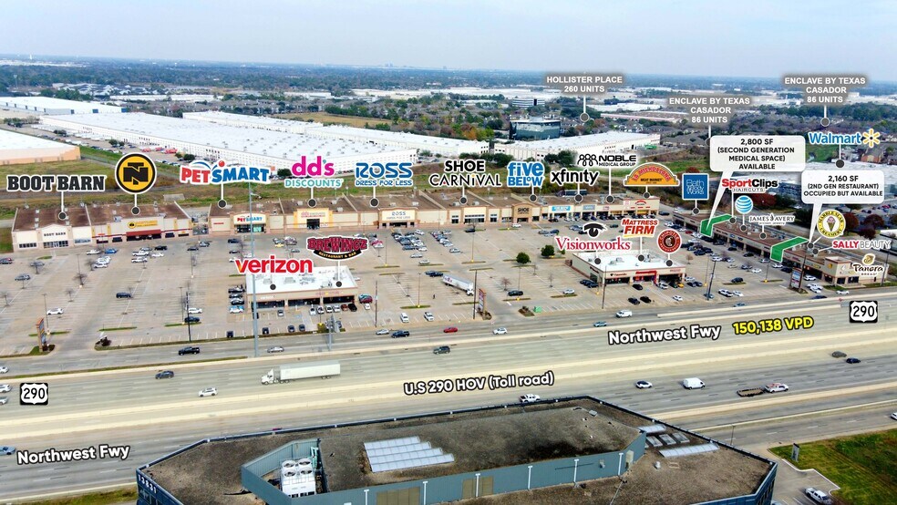 More Photos Of 13702-13858 Northwest Fwy, Houston Unknown For Lease