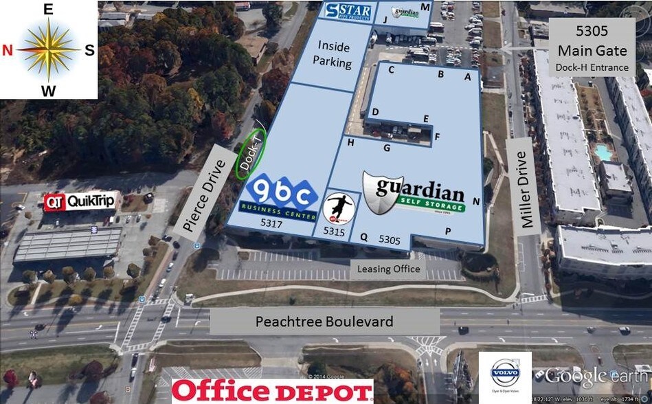 More Photos Of 5317 Peachtree Industrial Blvd, Chamblee Self Storage For Lease
