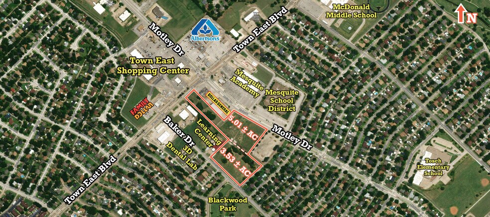 Primary Photo Of 2500 Baker, Mesquite Land For Sale