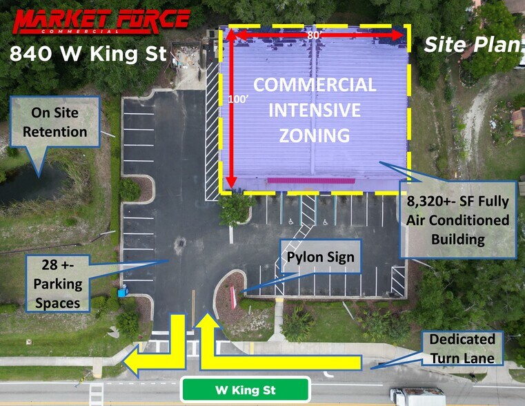 More Photos Of 840 W King St, Saint Augustine Freestanding For Sale