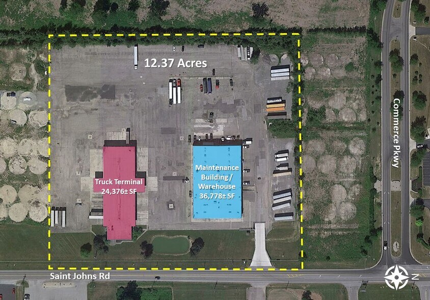 More Photos Of 3456 Saint Johns Rd, Lima Warehouse For Sale