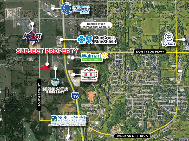 Primary Photo Of S 56th St @ Parkway Circle, Springdale Land For Sale