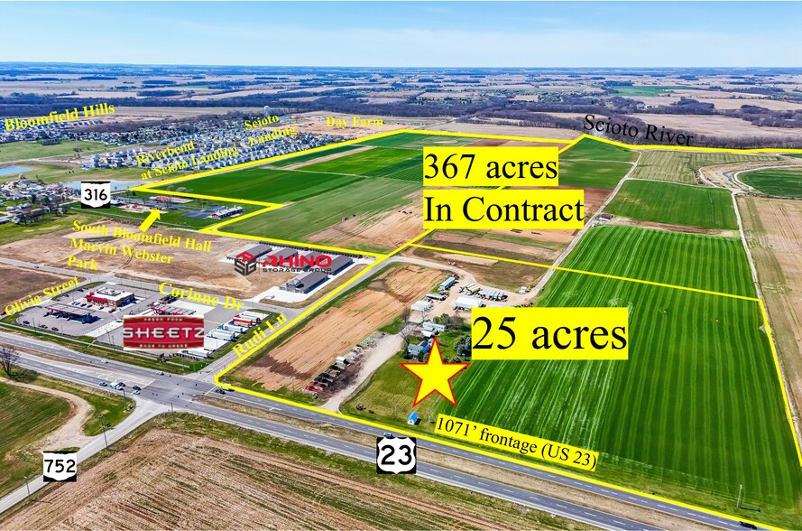 More Photos Of 14337 US Highway 23, South Bloomfield Land For Sale