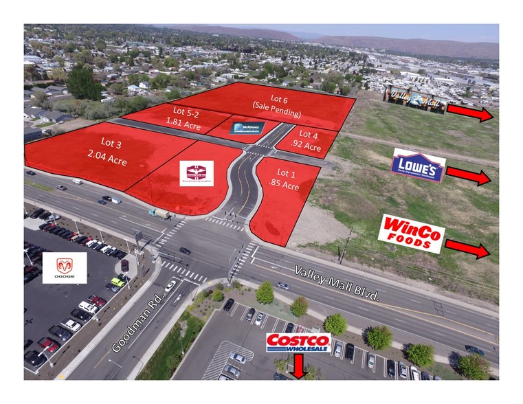 Primary Photo Of NKA W Valley Mall Blvd, Union Gap Land For Sale