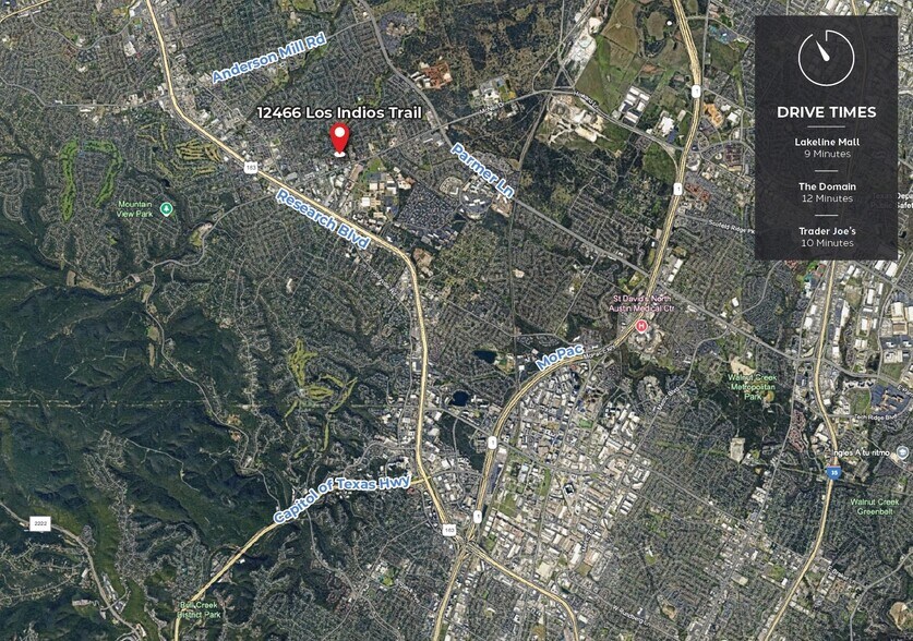 More Photos Of 12466 Los Indios Trl, Austin Office For Sale