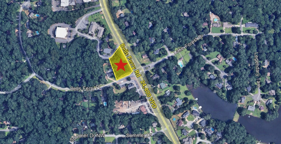 More Photos Of 5299 Bells Ferry Rd, Acworth Land For Sale