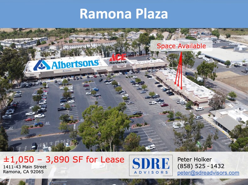 Primary Photo Of 1407-1467 Main St, Ramona Unknown For Lease