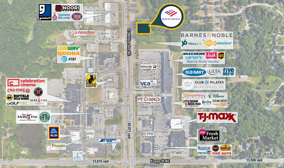 More Photos Of 2284 East Beltline Avenue Northeast, Grand Rapids Bank For Sale