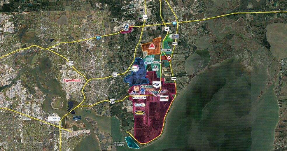More Photos Of 16600 Fm 2354 & FM 3180, Baytown Truck Terminal For Sale