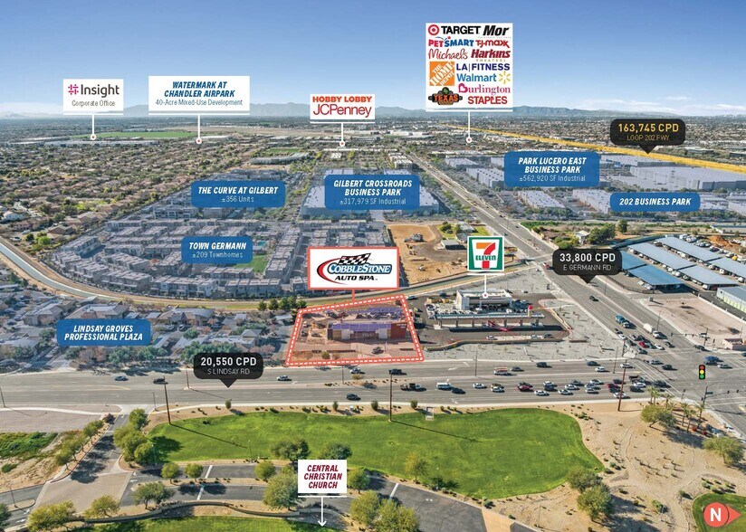 More Photos Of SWC Lindsay Road & Germann Rd, Gilbert Carwash For Sale