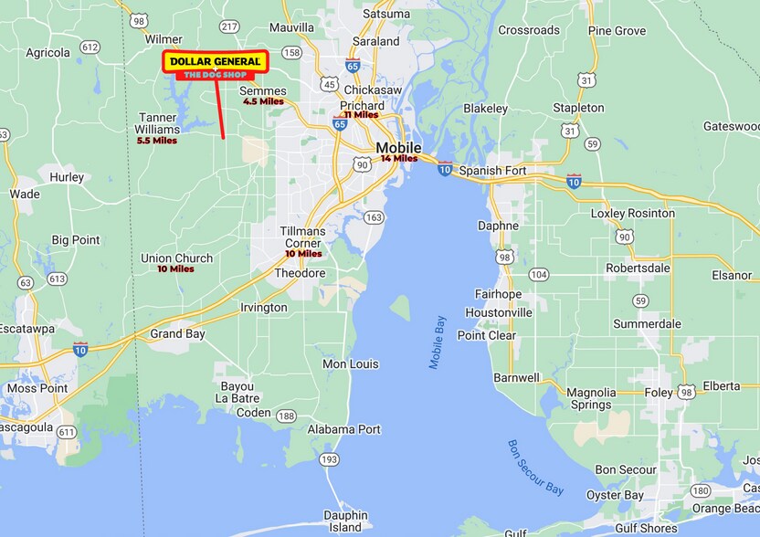 More Photos Of 769 Snow Rd N, Mobile Storefront For Sale