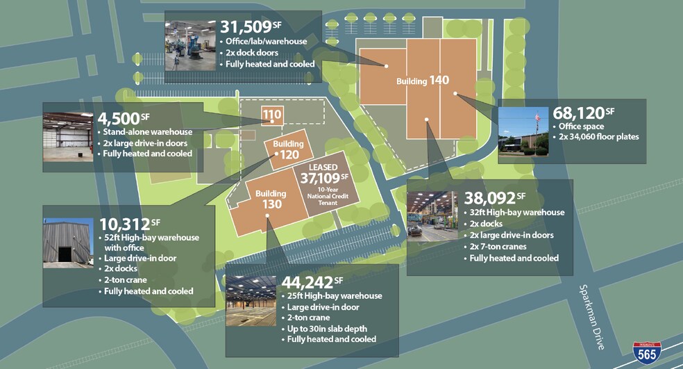 More Photos Of 140 Sparkman Dr NW, Huntsville Unknown For Lease