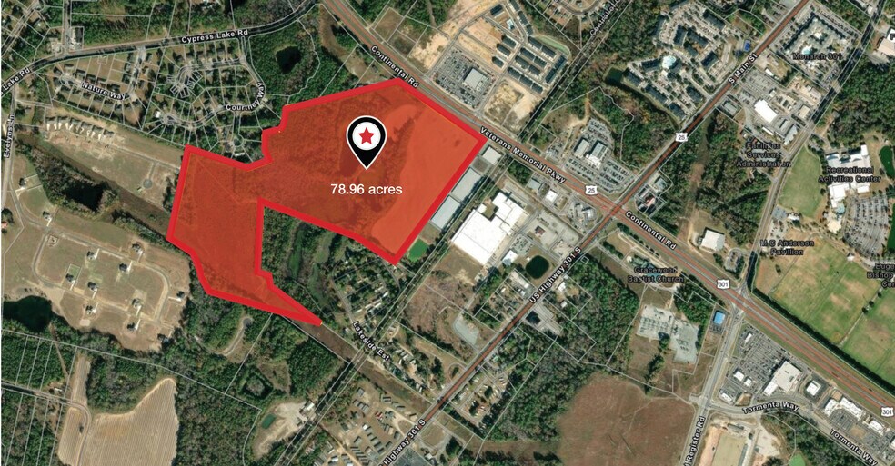 More Photos Of 0 Veterans Memorial Pky, Statesboro Land For Sale