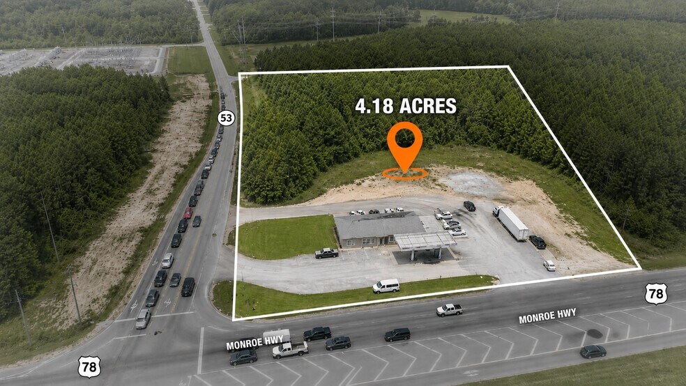 More Photos Of 4500 Monroe Hwy, Watkinsville Service Station For Sale