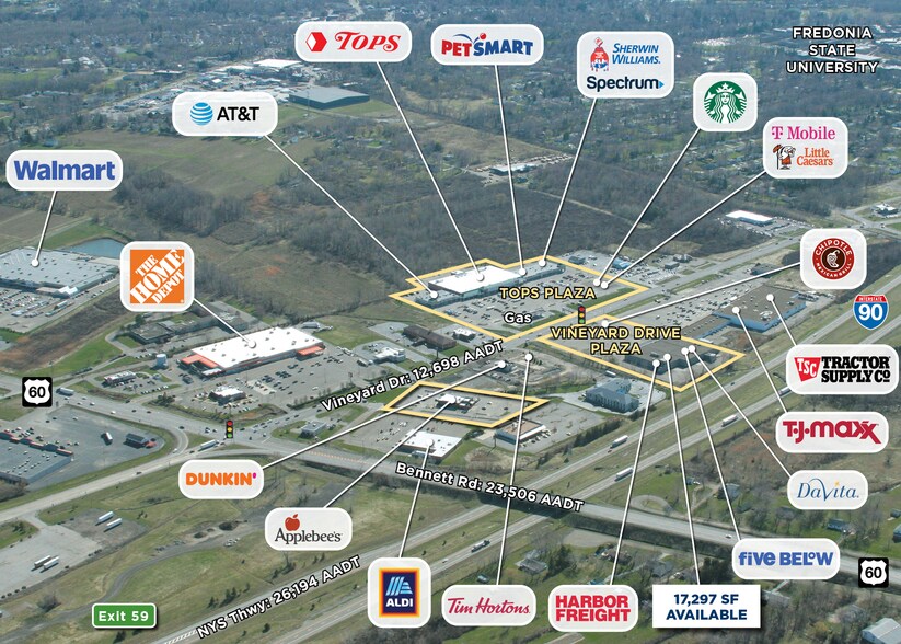 More Photos Of 3956 Vineyard Dr, Dunkirk Freestanding For Lease