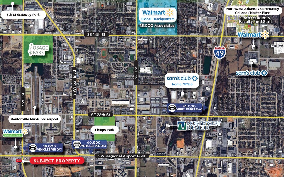 More Photos Of Hwy 12 And I St, Bentonville Land For Sale
