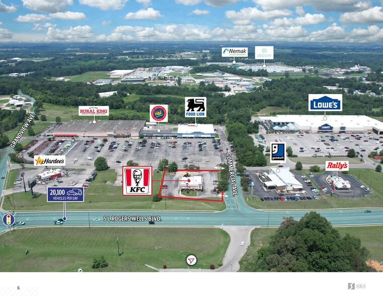 More Photos Of 214 S L Rogers Wells Blvd, Glasgow Fast Food For Sale