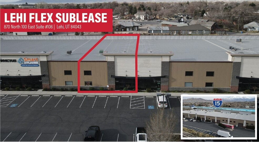 Primary Photo Of 870 N 100 E, Lehi Warehouse For Lease