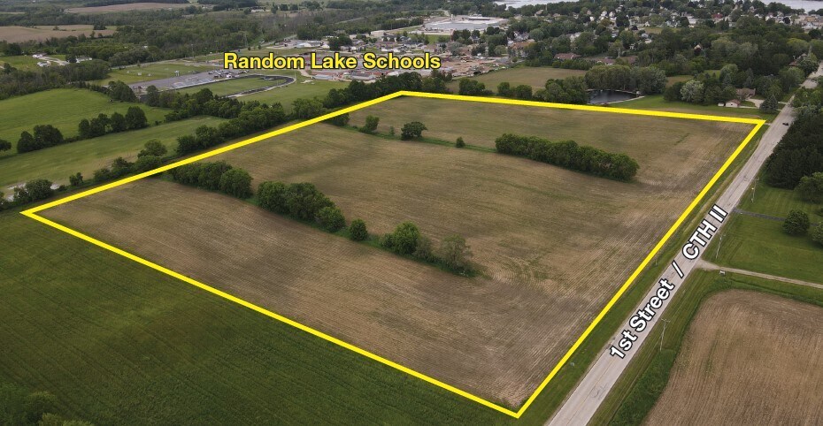 Primary Photo Of W5601 County Road II, Random Lake Land For Sale
