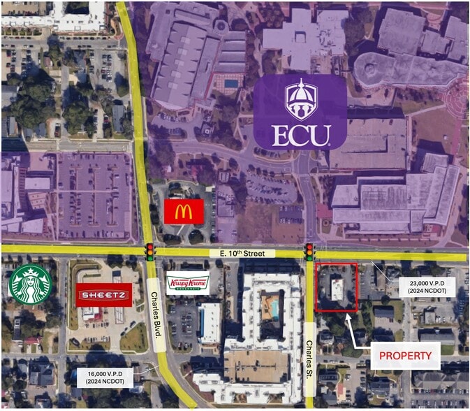 More Photos Of 500 E 10th St, Greenville Land For Lease