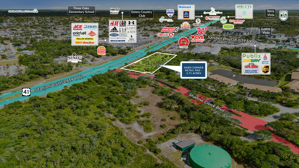More Photos Of 18700 Tamiami trl, Fort Myers Land For Lease